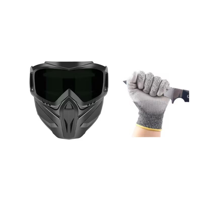 🔥LIMITED-TIME 50% OFF - Detachable Full Face Goggle Mask