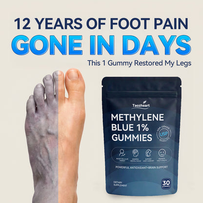 Methylene Blue Gummies Suitable for Ages 40+ Sugar-Free