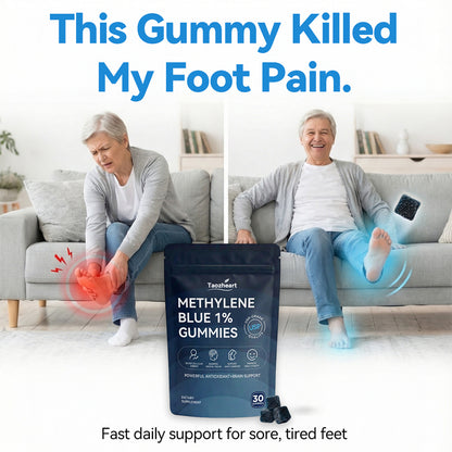 Methylene Blue Gummies Suitable for Ages 40+ Sugar-Free