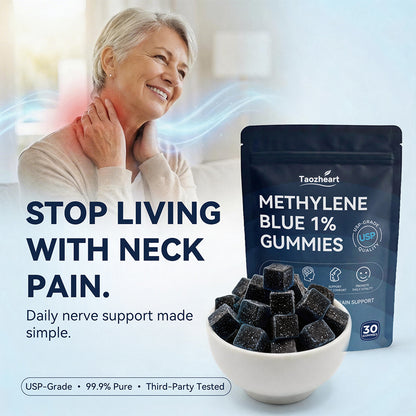 Methylene Blue Gummies Suitable for Ages 40+ Sugar-Free