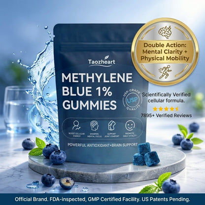 Methylene Blue Gummies Suitable for Ages 40+ Sugar-Free