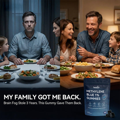 Methylene Blue Gummies Suitable for Ages 40+ Sugar-Free