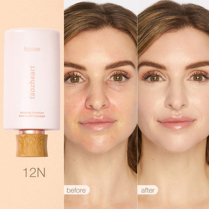 Limited Time BOGO Free🔥 Hydrating Foundation & Brush - Full Coverage Base + Free Buffing Brush