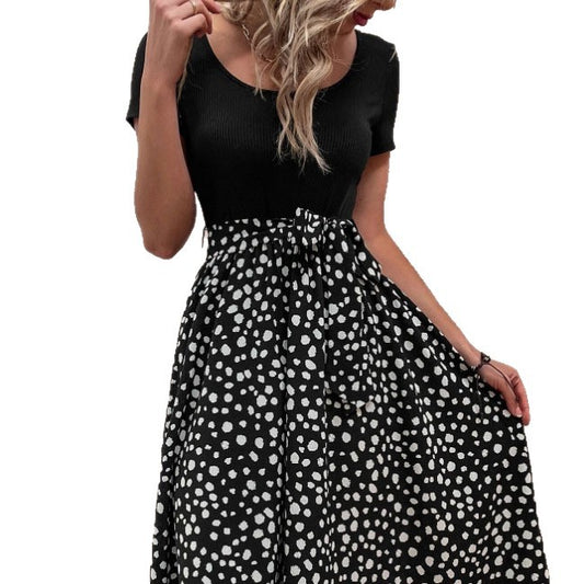 Printed T-shirt Dress for Women